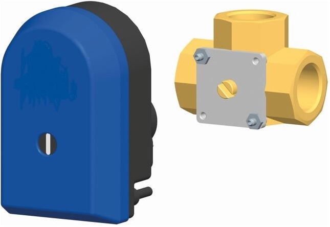 Citrin 3-weg omschakelklep 3/4"BI 193037 220v